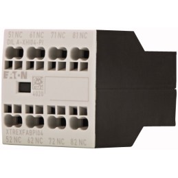 1 pcs - Eaton Auxiliary Contact, 4 Contact, 4 NC, Front Fixing