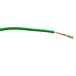 1 Reel of 100 M - RS PRO Green 0.22 mm² Hook Up Wire, 7/0.2 mm, 100m, PVC Insulation