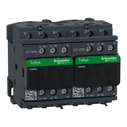 1 pcs - Schneider Electric LC2D Series Contactor, 48 V ac Coil, 3-Pole, 18 A, 7.5 kW, 3NO, 690 V ac