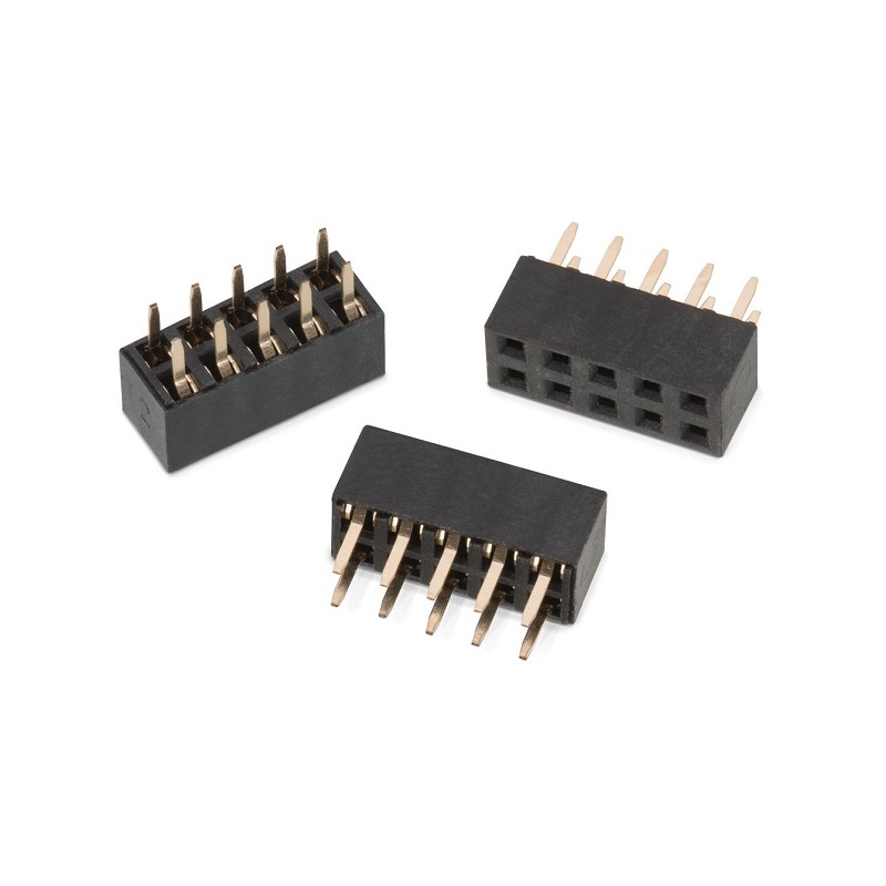 1 pcs - Wurth Elektronik WR-PHD Series Straight PCB Socket, 44-Contact, 2-Row, 2mm Pitch
