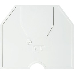 10 pcs - Wieland TW 6 Series Partition Plate for Use with DIN Rail Terminal Blocks Series WK