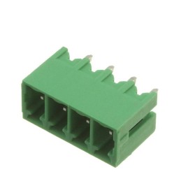 1 pcs - RS PRO 3.81mm Pitch 4 Way Pluggable Terminal Block, Header, Through Hole