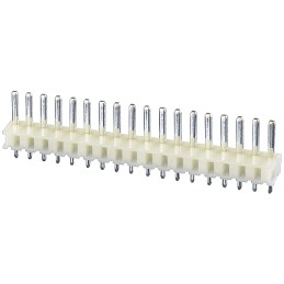 10 pcs - JST NH Series Straight Through Hole Pin Header, 18 Contact(s), 2.5mm Pitch, 1 Row(s), Unshrouded