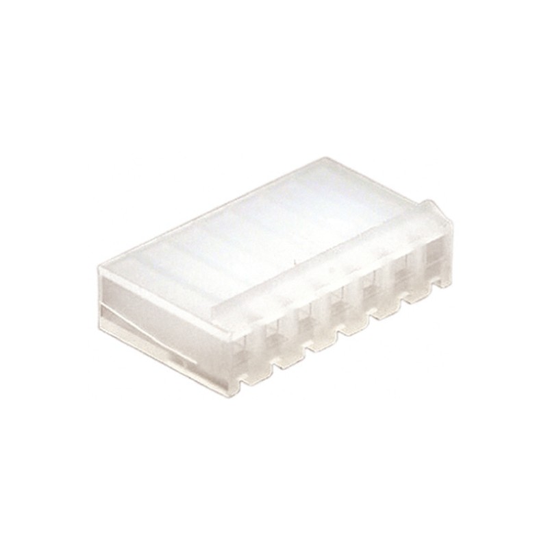 10 pcs - Molex, KK 254 Female Connector Housing, 2.54mm Pitch, 5 Way, 1 Row