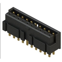 26 pcs - Samtec LS2 Series PCB Header, 20 Contact(s), 2.0mm Pitch, 2 Row(s)