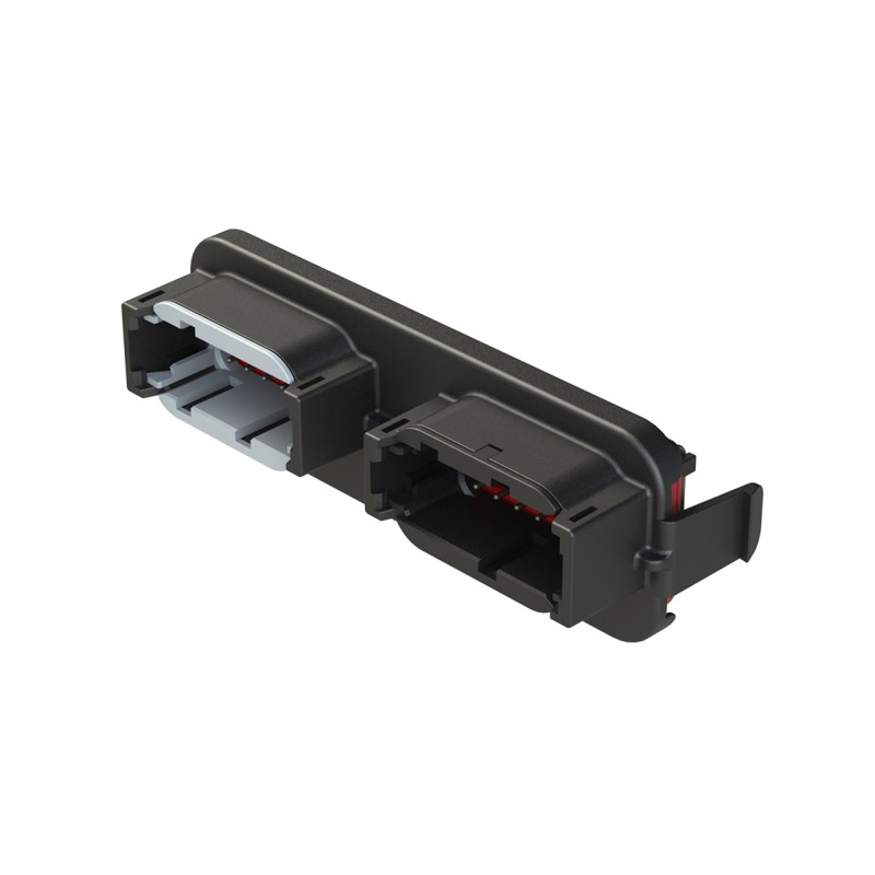 105 pcs - Amphenol Industrial, Armor IPX Automotive Connector Plug 24 Way, Solder Termination