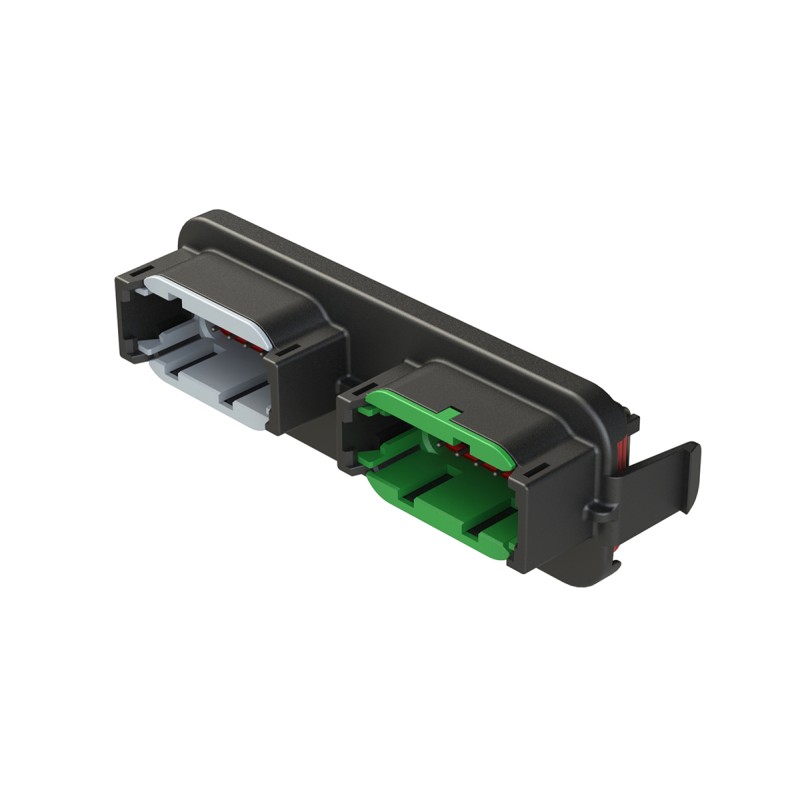 105 pcs - Amphenol Industrial, Armor IPX Automotive Connector Plug 24 Way, Solder Termination