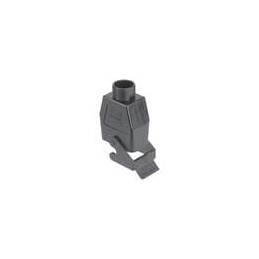 1 pcs : 19120080729 - Heavy Duty Power Connectors CABLE TO CABLE HOOD BLK 1 LVR LCKING