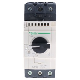 1 pcs - Schneider Electric TeSys Thermal Circuit Breaker - GV3 3 Pole 690V Voltage Rating DIN Rail Mount, 23A Current Rating