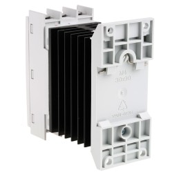 1 pcs - Siemens Solid State Relay, 10.5 A Load, DIN Rail Mount, 600 V Load, 30 V dc Control