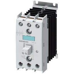 1 pcs - Siemens Solid State Relay, 10.5 A Load, DIN Rail Mount, 600 V Load, 30 V dc Control