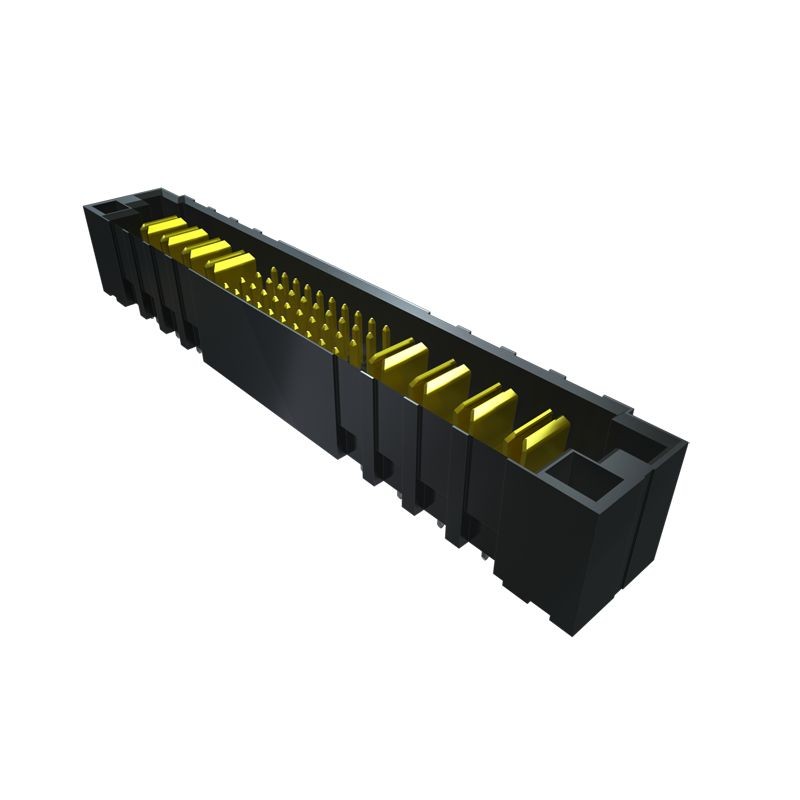 1 pcs - Samtec PETC Series Vertical PCB Header, 42 Contact(s), 2.54mm Pitch, 2 Row(s), Shrouded