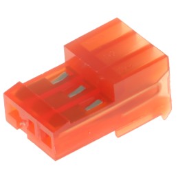 10 pcs - TE Connectivity 3-Way IDC Connector Socket for Cable Mount, 1-Row