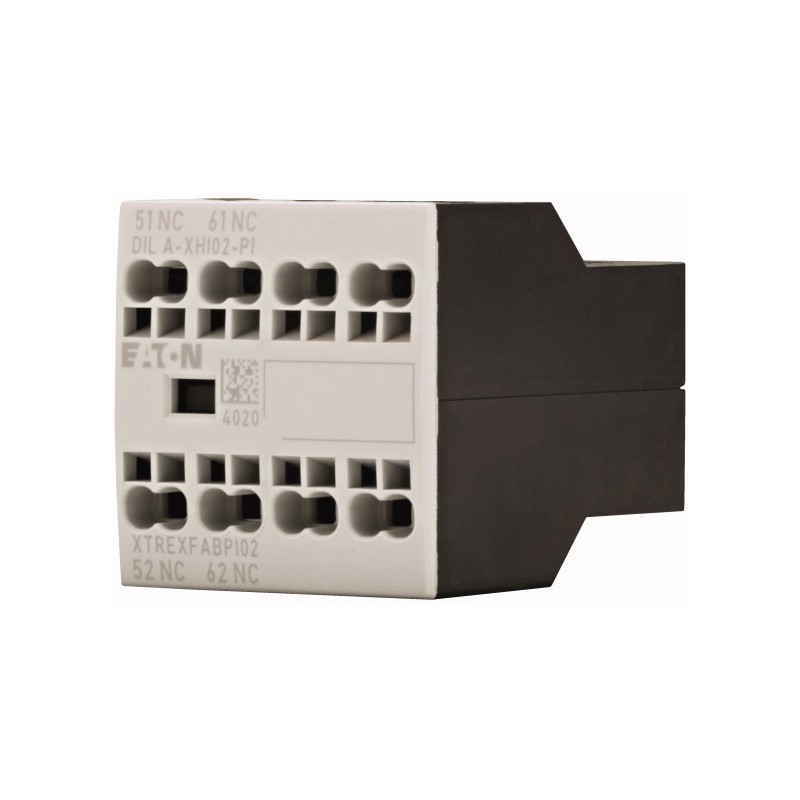 1 pcs - Eaton Auxiliary Contact, 2 Contact, 2 NC, Front Fixing