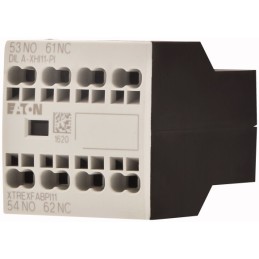 1 pcs - Eaton Auxiliary Contact, 2 Contact, 1 NC, 1 NO, Side Mounted