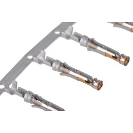 10 pcs - TE Connectivity Type III+ Series Female Crimp Terminal, 24AWG Min, 20AWG Max