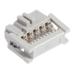 1 pcs - 3M 10-Way IDC Connector Socket for Cable Mount, 2-Row