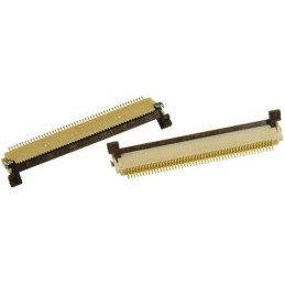 10 pcs - Hirose, FH12 0.5mm Pitch 28 Way Right Angle Female FPC Connector, ZIF Top Contact