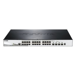1 pcs - D-Link DGS-1510-28XMP, Managed, Smart 28 Port Smart Switch With PoE EU