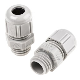 1 Pack of 5 - Lapp SKINTOP Series Grey Polyamide Cable Gland, M12 Thread, 3.5mm Min, 7mm Max, IP68, IP69