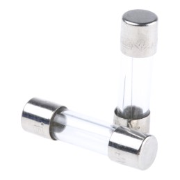 10 pcs - Schurter 1.25A T Glass Cartridge Fuse, 5 x 20mm