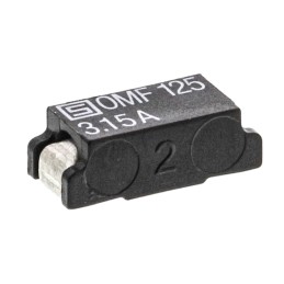 10 pcs - SchurterSMD Non Resettable Fuse 3.15A, 125V ac/dc