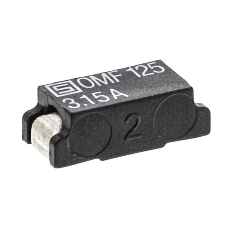 10 pcs - SchurterSMD Non Resettable Fuse 3.15A, 125V ac/dc