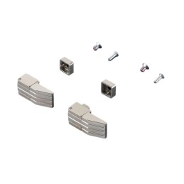 2 pcs - Rittal EL Series Die Cast Zinc Hinge for Use with Blanking Plates