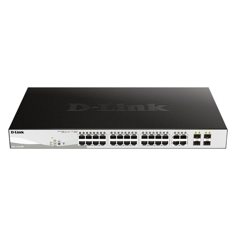 1 pcs - D-Link Managed, Smart 28 Port Smart Switch With PoE EU