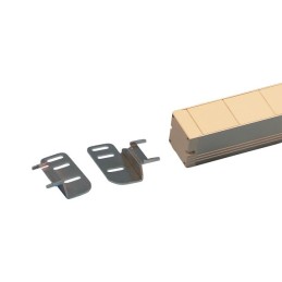 2 pcs - nVent SCHROFF Steel for Use with Power Distribution Units