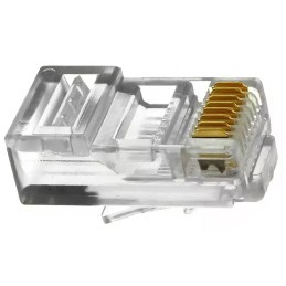 10 pcs - Bel-Stewart 937-SP Series Male RJ45 Connector, Cable Mount