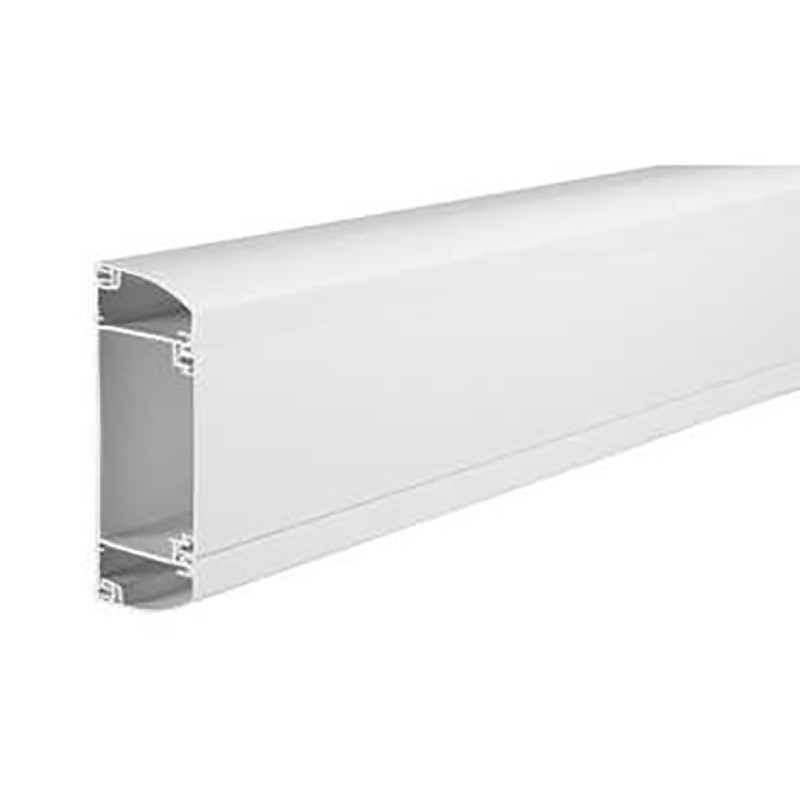 2 pcs - Schneider Electric Mita White Perimeter Trunking - Closed Slot, W150 mm x D60mm, L3m, uPVC