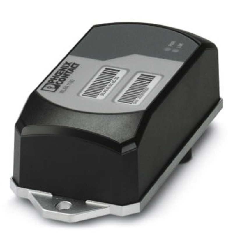 1 pcs - Phoenix Contact WLAN 1100 Series Wall Mount Wireless Access Point, 1 RJ45 Ports, 100Mbit/s Transmission, 24V dc