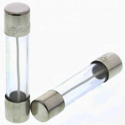 10 pcs - RS PRO 250mA T Glass Cartridge Fuse, 6.3 x 32mm