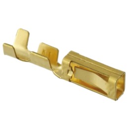 10 pcs - TE Connectivity AMPMODU MOD I Series Female Crimp Terminal, 22AWG Min, 18AWG Max