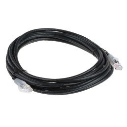 1 pcs - RS PRO Cat5e Male RJ45 to Male RJ45 Ethernet Cable, U/UTP, Black PVC Sheath, 5m