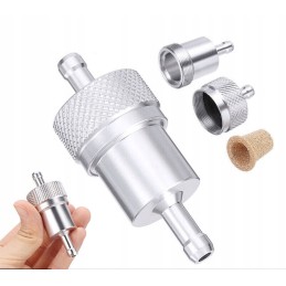 Fuel filter motorcycle moped universal 8mm