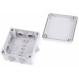 2 pcs - Spelsberg HP Series Grey Polypropylene Junction Box, IP55, 113 x 113 x 58mm