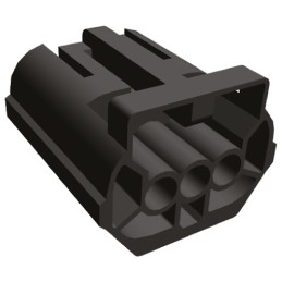 1 pcs - TE Connectivity, Econoseal III 070 Automotive Connector Socket 3 Way
