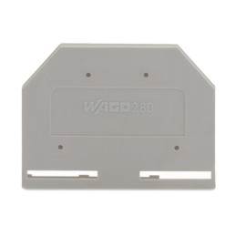 10 pcs - Wago 280 Series End and Intermediate Plate for Use with 280 Series Terminal Blocks