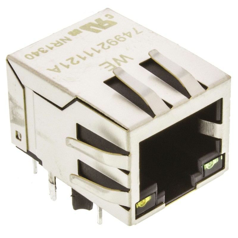 29 pcs - Wurth Elektronik Female RJ45 Connector, Through Hole