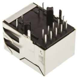 29 pcs - Wurth Elektronik Female RJ45 Connector, Through Hole