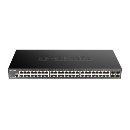1 pcs - D-Link DGS-1250-52X, Managed, Smart 52 Port Smart Switch, EU
