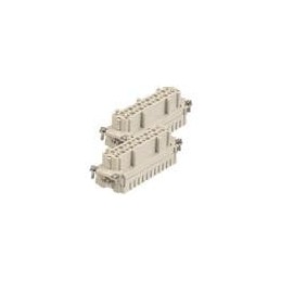 1 pcs : 09330242712 - Heavy Duty Power Connectors FEMALE INSERT 48 POLE CRIMP TERM