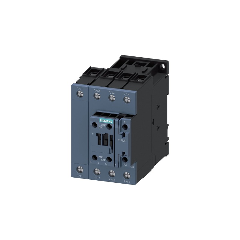 1 pcs - Siemens Contactor, 4-Pole, 1NO + 1NC