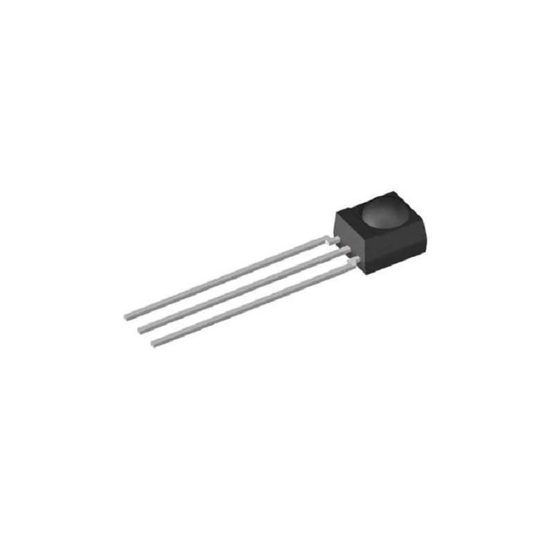 10 pcs - Vishay TSOP98638, 38kHz IR Receiver, 950nm, 24m Range