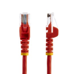 1 pcs - Startech Cat5e Male RJ45 to Male RJ45 Ethernet Cable, U/UTP, Red PVC Sheath, 1m, CM Rated