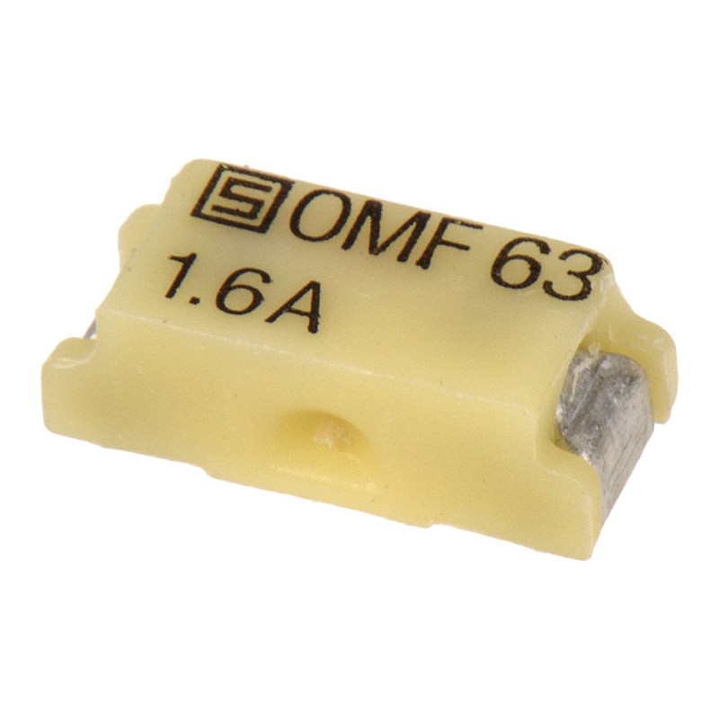 10 pcs - SchurterSMD Non Resettable Fuse 1.6A, 63V ac/dc