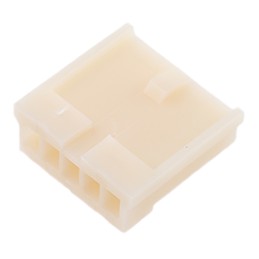 10 pcs - TE Connectivity, EI Female Connector Housing, 2.5mm Pitch, 5 Way, 1 Row