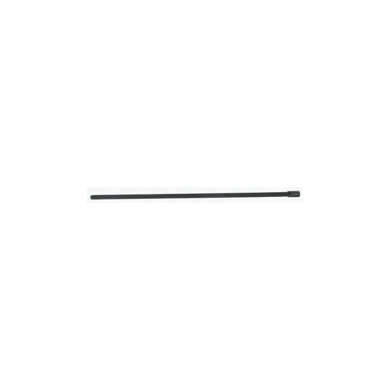 1 Bag of 100 - RS PRO Cable Tie, Roller Ball, 680mm x 7.9 mm, Black Polyester Coated Stainless Steel, Pk-100